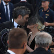 Lady Gaga și Michael Polansky pe covorul roșu la premiera filmului „Joker Folie Ă Deux”/ Profimedia