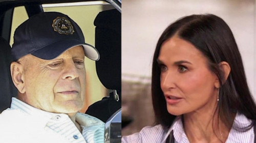 Demi Moore, mai apropiată ca oricând de Bruce Willis, de când actorul are demență: "Când sunt în L.A., trec săptămânal pe la el"