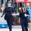 *EXCLUSIVE* Julianne Moore and her daughter Liv enjoy a smoothie and walk in New York