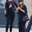 *EXCLUSIVE* Julianne Moore and her daughter Liv enjoy a smoothie and walk in New York