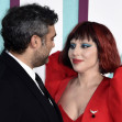 Lady Gaga și Michael Polansky la premiera filmului „Joker: Folie à Deux” din Londra/ Profimedia