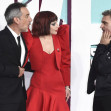 Todd Phillips, Lady Gaga și Joaquin Phoenix la premiera filmului „Joker: Folie à Deux” din Londra/ Profimedia