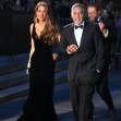 George And Amal Clooney Arriving For The Albie Awards - NYC