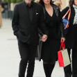 Tim Burton and  Monica Bellucci Ritz hotel Paris