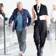 *EXCLUSIVE* Sean Penn and Valeria Nicov arrive together in Los Angeles!