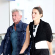 *EXCLUSIVE* Sean Penn and Valeria Nicov arrive together in Los Angeles!