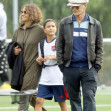 Halle Berry și Olivier Martinez, la meciul de fotbal al fiului lor