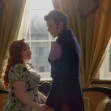 Nicola Coughlan and Luke Newton Los Angeles.CA.USA. Nicola Coughlan and Luke Newton in a scene in the (C) Netflix romant