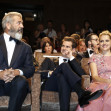 Mel Gibson, Andrew Garfield and Teresa Palmer at the 'Hacksaw Ridge' premiere at the 73rd Venice Film Festival