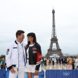 Nina Dobrev și Shaun White/ Profimedia