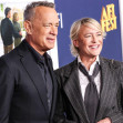 Hollywood, United States. 25th Oct, 2024. HOLLYWOOD, LOS ANGELES, CALIFORNIA, USA - OCTOBER 25: Tom Hanks and Robin Wright arrive at the 2024 AFI Fest - World Premiere Screening Of Sony Pictures' 'Here' held at the TCL Chinese Theatre IMAX on October 25,