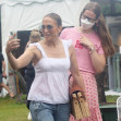 EXCLUSIVE Jennifer Lopez and Violet Affleck Shopping In The Hamptons