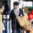 *EXCLUSIVE* Going Grey! Ellen Pompeo looks unrecognizable as she grabs coffee looking super casual