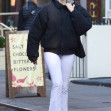 *EXCLUSIVE* Ella Beatty steps out make-up free while bundled up in SoHo