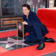 Ralph Macchio poses with his new star on the Hollywood Walk of Fame on November 20, 2024 in Hollywood, California.