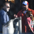 EXCLUSIVE: Arnold Schwarzenegger Shows Off His White Christmas Beard As He Chats With Fans And Takes Selfies During Morning Workout At Gold?s Gym In Venice, California - 21 Nov 2024