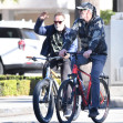 EXCLUSIVE: Arnold Schwarzenegger Shows Off His White Christmas Beard As He Chats With Fans And Takes Selfies During Morning Workout At Gold?s Gym In Venice, California - 21 Nov 2024