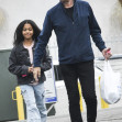 EXCLUSIVE: Tom Hanks Spotted On Grandparent Duty With Granddaughter Michaiah In Brentwood, California - 25 Nov 2024