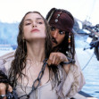 Keira Knightley, Johnny Depp, 2003, "Pirații din Caraibe"
