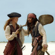 Keira Knightley, Johnny Depp, 2003, "Pirații din Caraibe"