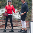 *EXCLUSIVE* Dolph Lundgren and wife Emma Krokdal seen in Beverly Hills after he is declared Cancer Free