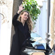 Amber Heard enjoys the good weather in Madrid