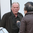 EXCLUSIVE: Nick Nolte 83,  joins Chris Hemsworth on the film set of Crime 101 for what is his first appearance in the movie