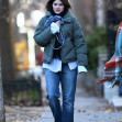 EXCLUSIVE Jumping For Joy! Suri Cruise Puts Her Breakup Behind Her On A Visit To The Farmers Market In New York