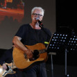 Catanzaro lido, Magna Graecia Film Festival - seventh evening. Tim Robbins in concert. Pictured: Tim Robbins