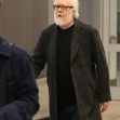 *EXCLUSIVE* Tim Robbins spotted with a bushy beard, looking unrecognizable at LAX