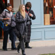 Angelina Jolie seen on set filming 'Stitches' in Paris