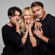 Pamela Anderson and sons Brandon and Dylan Lee dazzle in diamonds for Pandora “Be Love” campaign