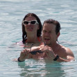 *PREMIUM-EXCLUSIVE* *MUST CALL FOR PRICING* Actor Mark Wahlberg and wife Rhea show of their sizzling beach bodies