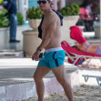 *PREMIUM-EXCLUSIVE* *MUST CALL FOR PRICING* Actor Mark Wahlberg and wife Rhea show of their sizzling beach bodies