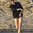 *PREMIUM-EXCLUSIVE* Charlize Theron, 49, looks amazing in one-piece swimsuit as she enjoys a beach vacation in Mexico with her mom and daughter