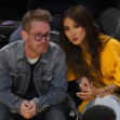 Macaulay Culkin And Brenda Song Are Seen At The Los Angeles Lakers Vs The Boston Celtics Basketball Game At Crypto.com Arena In Los Angeles, Ca - 23 Jan 2025