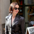 Lily Collins Leaves Her Hotel - NYC