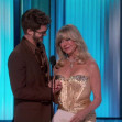 Andrew Garfield fangirls over Goldie Hawn as she admits she can’t read the Oscar autocue because she has cataracts
