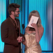 Andrew Garfield fangirls over Goldie Hawn as she admits she can’t read the Oscar autocue because she has cataracts