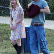 EXCLUSIVE: Channing Tatum and Kirsten Dunst are Spotted on the Roofman Set in Charlotte, North Carolina.