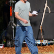 EXCLUSIVE: Channing Tatum and Kirsten Dunst are Spotted on the Roofman Set in Charlotte, North Carolina.