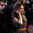 Shailene Woodley is seen arriving at the Tod's fashion show during the Milan Fashion Week - Womenswear Fall/Winter 2025/2026 on February 28, 2025 in M