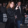 Julia Roberts leaves a theatre in New York after watching George Clooney on stage