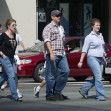 Tom Hanks And Family In Los Angeles