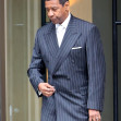 Denzel Washington and Ilfenesh Hadera film Spike Lee's "High and Low" in Brooklyn