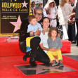 Jeff Goldblum, împreună cu soția sa Emilie Livingston și cei doi fii ai lor, Charlie Ocean Goldblum și River/ Profimedia