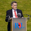 Actor Robert Powell during Remembering National Service - 60 years on, a Royal British Legion commemoration event to mark the service and sacrifice of all National Service veterans, at the National Memorial Arboretum in Alrewas, Staffordshire. Picture dat