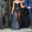 Florence Pugh wows wearing a sheer dress stepping out of her hotel ahead of Thunderbirds film premier in London