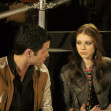 Michelle Trachtenberg și Penn Badgley