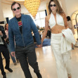 Film director Quentin Tarantino and his wife Daniella Pick seen arriving at the Martinez hotel during Cannes Film Festival